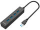 USB Хъб Orico W8PH4-U3-BK