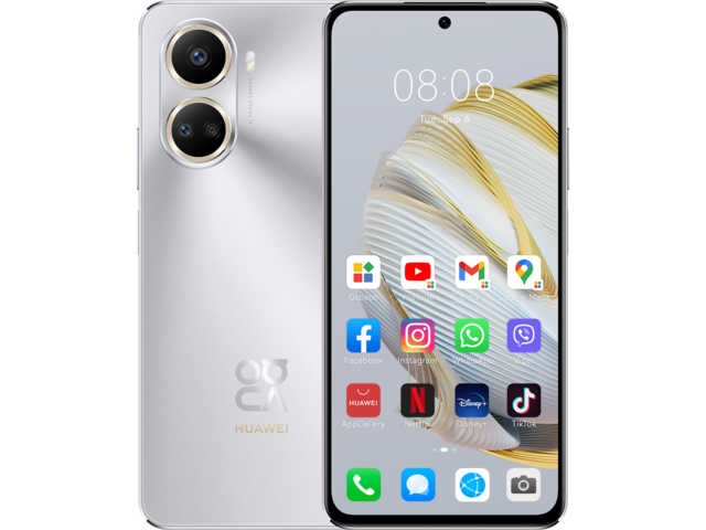 Смартфони Huawei nova 10 SE 128GB, Silver
