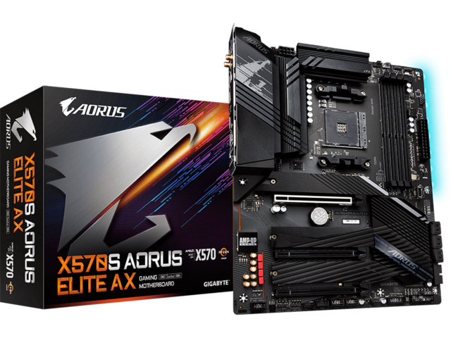 Дънни платки GIGABYTE X570S AORUS Elite AX