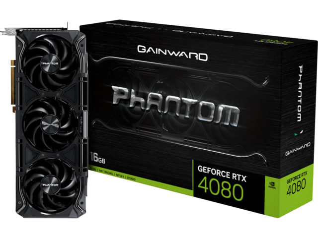 Видео карти GAINWARD GeForce RTX 4080 Phantom 16GB