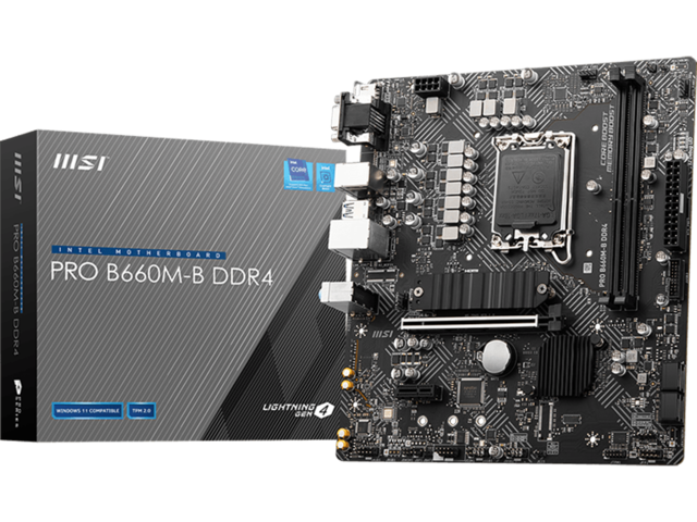 Дънни платки MSI PRO B660M-B DDR4