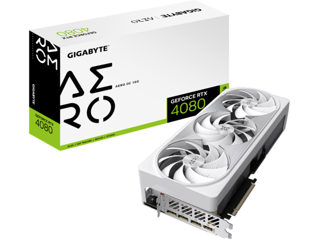 Видео карти Gigabyte GeForce RTX 4080 16GB AERO OC