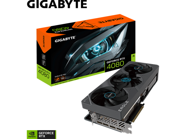 Видео карти Gigabyte GeForce RTX 4080 EAGLE OC 16GB