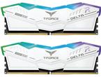 Оперативна памет 32GB (2x16GB) DDR5 6400MHz Team Group T-Force Delta RGB White
