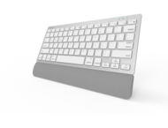 Клавиатури Delux K3300GX, в бяло-сребристо