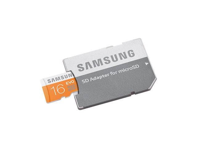 Карти памет 16GB microSD Samsung EVO Class 10