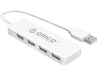 USB Хъб Orico хъб USB2.0 HUB 4 port White - FL01-WH
