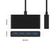 USB Хъб Orico хъб USB3.0 HUB 4 порта, 30 см кабел