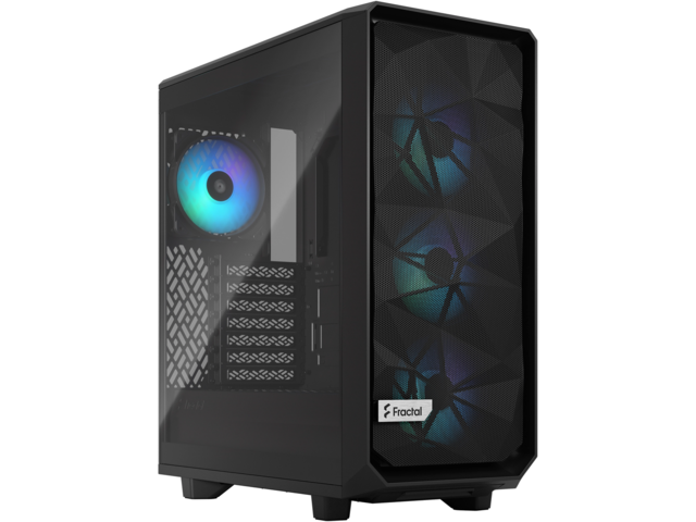 Кутии Fractal Design Meshify 2 Compact RGB Black TG Light