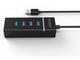 USB Хъб Orico USB3.0 HUB 4 порта,черен