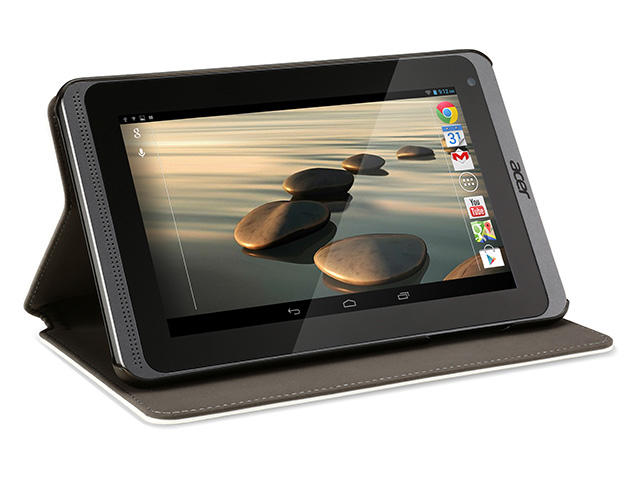 Калъфи за таблети Acer Iconia B1-72X портфолио, в бяло