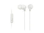 Слушалки Sony MDR-EX15AP бели