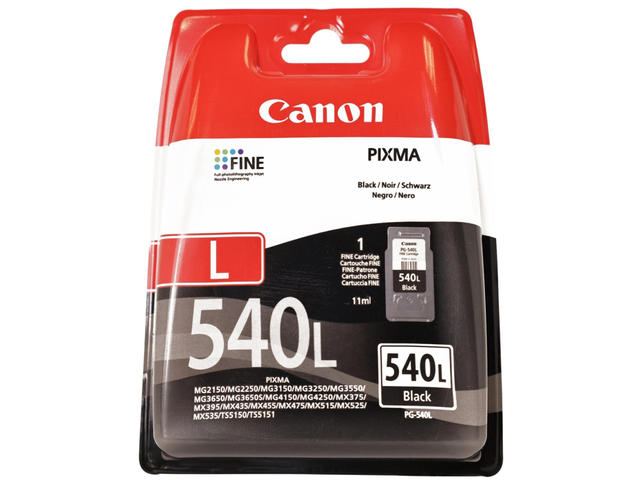 Консумативи Canon PG-540L BK