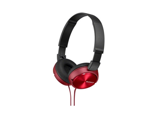 Слушалки Sony MDR-ZX310 червени
