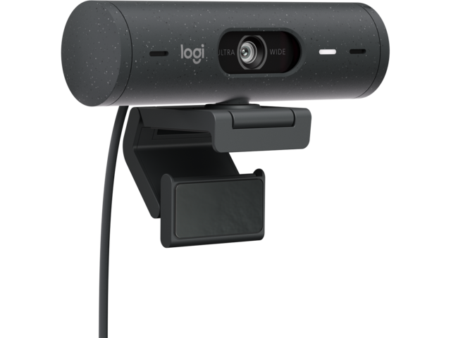 Уеб камери Logitech Brio 500, Graphite