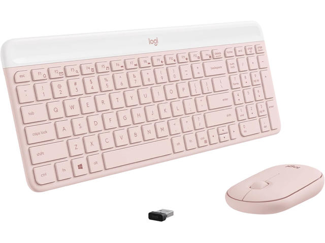 Клавиатури Logitech MK470, Rose
