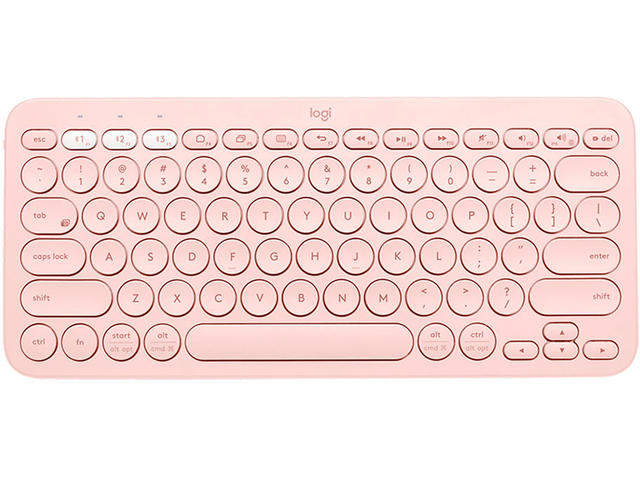 Клавиатури Logitech K380 Multi-device Bluetooth Keyboard ROSE-US INT`L