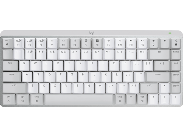 Клавиатури Logitech MX Mechanical Mini for Mac Minimalist, US, PALE GREY