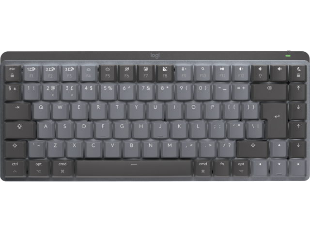 Клавиатури Logitech MX Mechanical Mini for Mac Minimalist, US, GRAPHITE