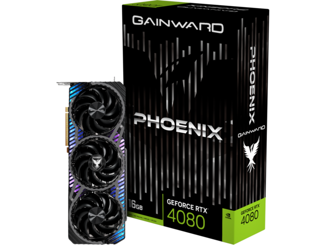 Видео карти GAINWARD GeForce RTX 4080 Phoenix 16GB