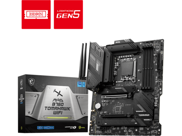 Дънни платки MSI MAG B760 TOMAHAWK WIFI