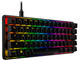 Клавиатури HyperX Alloy Origins 60, HyperX Aqua RGB LED PBT Double-Shot