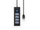 USB Хъб Orico хъб HUB USB3.0 4 портов Black