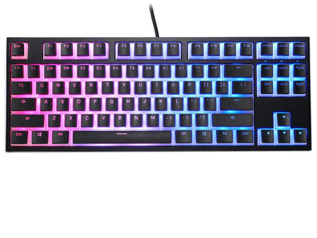 Клавиатури Ducky One 2 Pudding RGB TKL, Cherry MX Blue