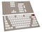 Джаджи Glorious ABS Doubleshot 104-Keycap White US-Layout