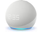 Колони Amazon Echo Dot 5 с часовник, White