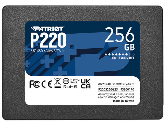 SSD 256GB SSD Patriot P220 SATA