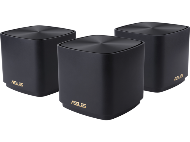 Мрежово оборудване ASUS ZenWiFi XD4 Plus 3PK Black