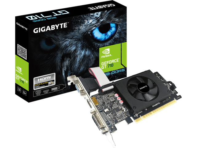 Видео карти Gigabyte GeForce GT 710 GV-N710D5-2GIL