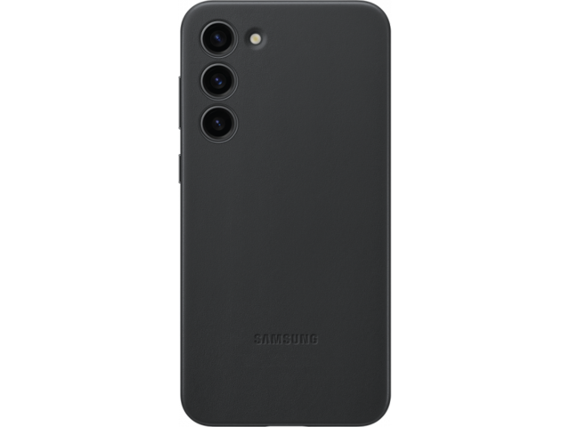 Калъфи Samsung Galaxy S23 + Leather Case, Black