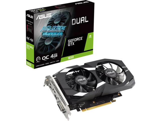 Видео карти ASUS Dual GeForce GTX 1650 V2 OC
