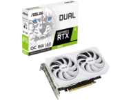 Видео карти ASUS Dual GeForce RTX 3060 OC Edition 8GB White Edition