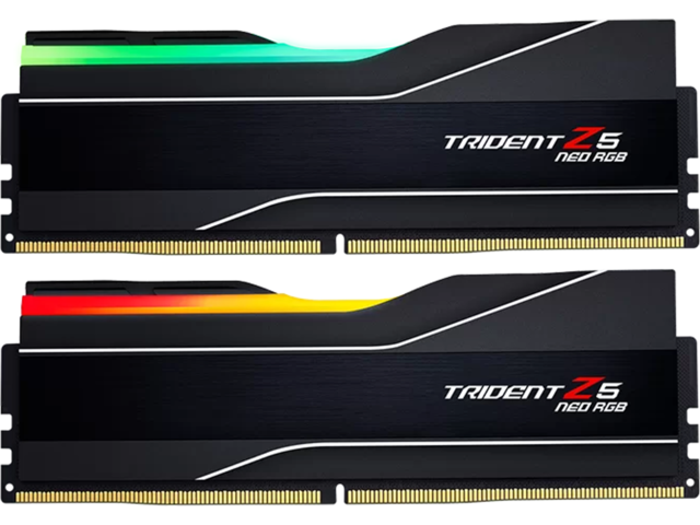 Оперативна памет 32GB (2x16GB) DDR5 6000MT/s G.SKILL Trident Z5 Neo RGB Black CL32