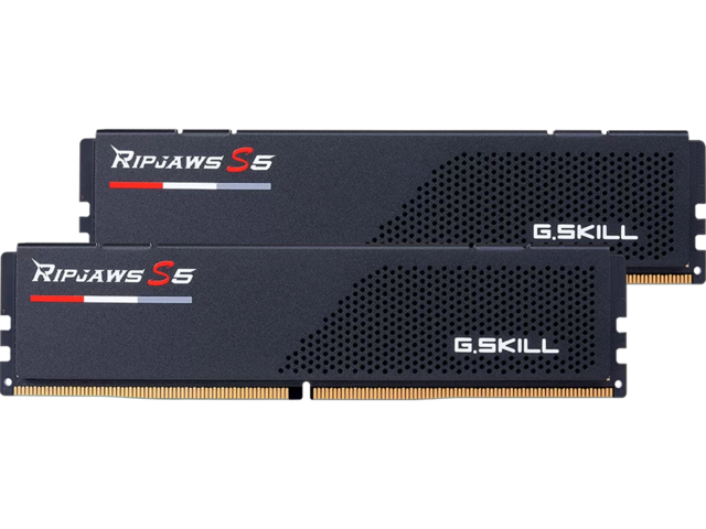 Оперативна памет 64GB (2x32GB) DDR5 5600MT/s G.SKILL Ripjaws S5 Black