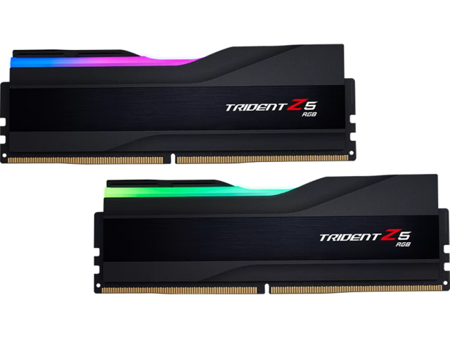 Оперативна памет 64GB (2x32GB) DDR5 6400MT/s G.SKILL Trident Z5 Black RGB