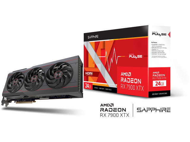Видео карти Sapphire Pulse AMD Radeon RX 7900 XTX