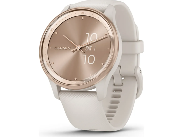Смарт часовници Garmin Vivomove Trend Peach Gold безел с Ivory корпус
