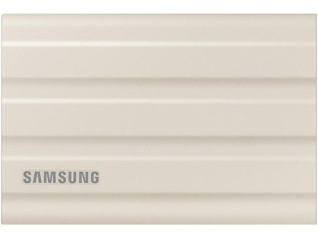 Външни SSD 1TB SSD NVME Samsung Portable T7 Shield Beige