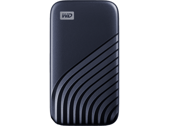 Външни SSD 500GB WD My Passport SSD Midnight Blue