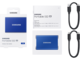 Външни SSD 500GB Samsung Portable SSD T7 Indigo Blue