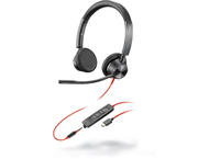 Слушалки Poly Blackwire 3325-M, USB-C
