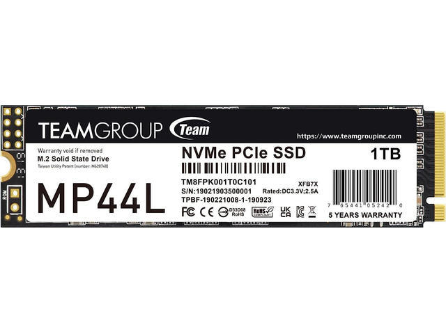 SSD 1TB Team Group MP44L M.2 NVMe