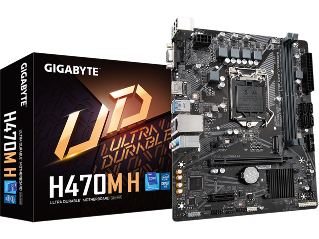 Дънни платки GIGABYTE H470M H