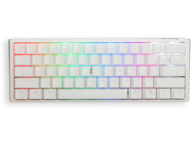 Клавиатури Ducky One 3 Pure White Mini 60% Hotswap Cherry MX Red