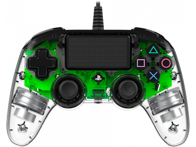 Контролери Nacon Illuminated Compact Controller, Green