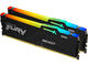 Оперативна памет 64GB (2x32GB) DDR5 5600 MT/s Kingston FURY BEAST RGB AMD EXPO